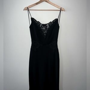 Windsor Evening Gown - Black - Size Small